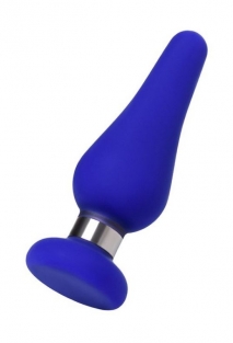 Slassic Anal Plug Boyut M Mavi 11,5 cm 3,7 cm